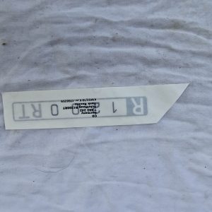 Plaque Droite R1200RT SI/SW BMW R1200RT