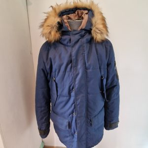 Blouson helstons Capuche  en fourrure Taille L