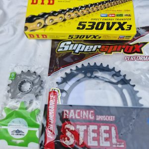 Kit chaine DID pour Honda CBR1000R