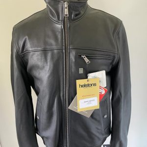 Blouson Cuir Noir Helstons Benny Taille L