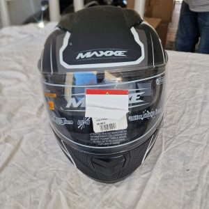 Casque MAXXE Street Noir Blanc XL