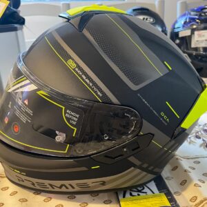CASQUE INTEGRAL PREMIER EVOLUZIONE NOIR JAUNE