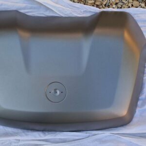 COQUE EXTÉRIEURE COUVERCLE DE TOP−CASE GRANITGREY BMW R1200GS - R1200LC - R1250GS - S1000XR