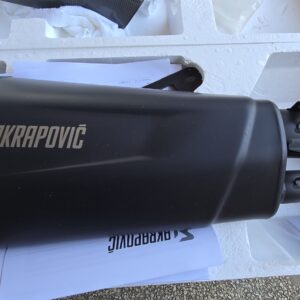 Silencieux akrapovic noir titane euro4  S1000XR