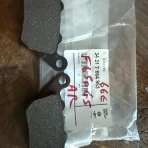 Jeu de garnitures de freins F650 - G650