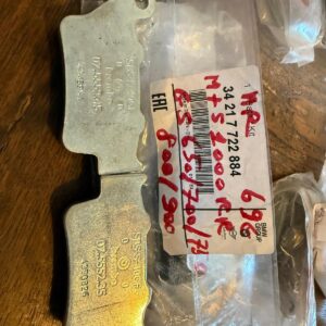 Jeu de garnitures de freins arrière S1000 - F650GS - F700GS - F800GS - F850GS