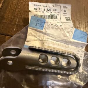 Repose-pied large pilote côté gauche R1200 - S1000 - RNINET