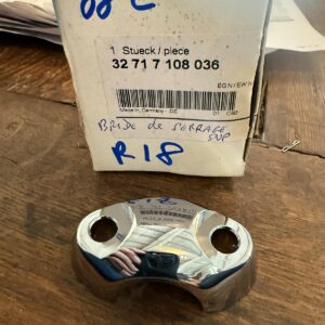 la paire DE Bride de serrage supérieure chromée R18