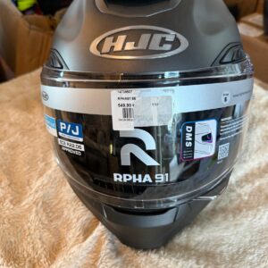 Casque HJC RPHA91 SEMI FLAT TITANIUM taille S